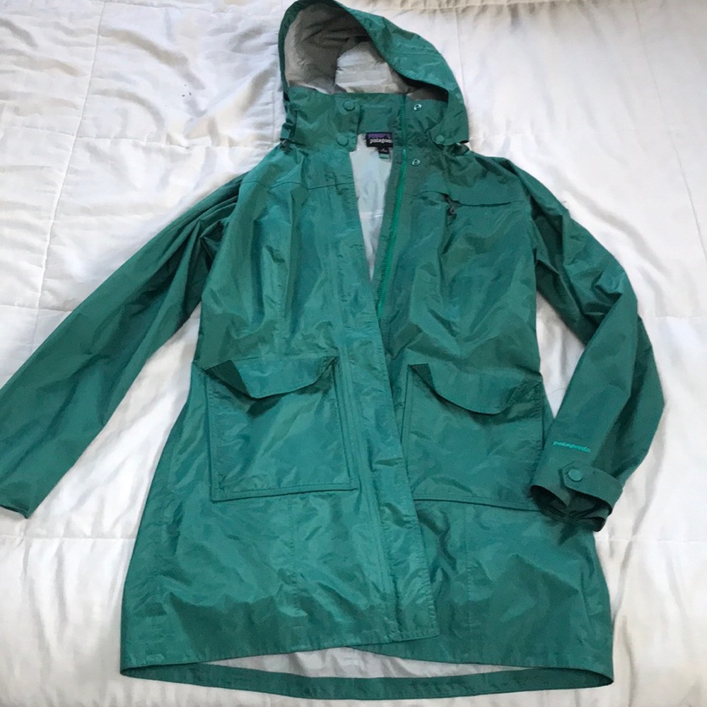 Patagonia raincoat